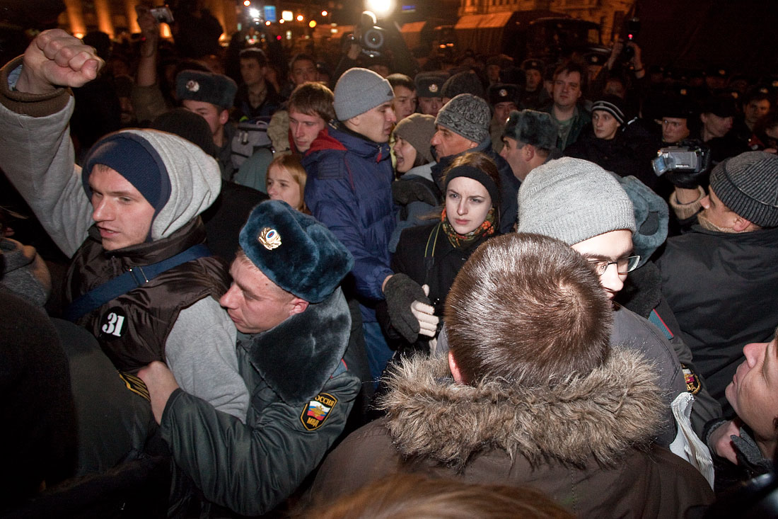 Над 100 руски опозиционери арестувани в Москва