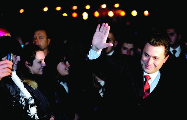Македонският премиер Груевски стана баща за втори път