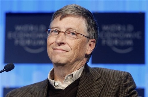 СНИМКА на Бил Гейтс шашна света