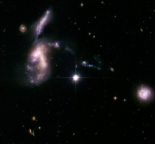 Проследиха раждането на нови галактики