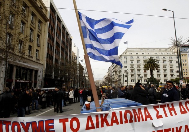 Пак блокираха Гърция за 24 часа