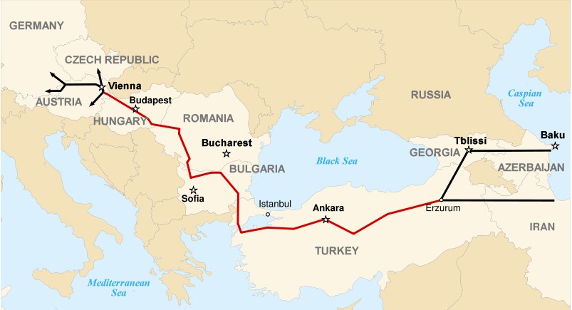 „Набуко” застрашен от караница между Азербайджан и Турция