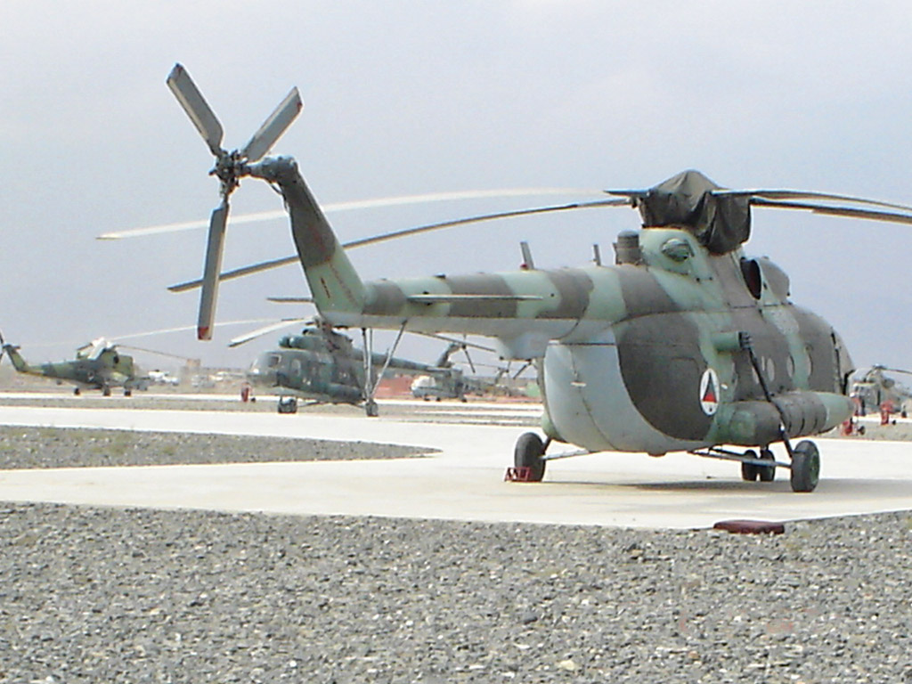 В Афганистан се разби вертолет на НАТО
