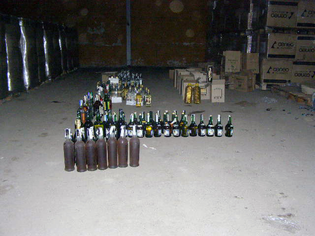 Спецакция &quot;Пиячите&quot; намери 60 000 бутилки с фалшиви бандероли
