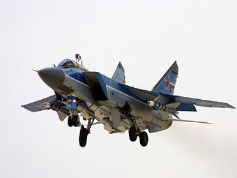 Разби се руски 47-тонен изтребител-прехващач МиГ-31