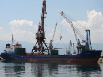 Край бреговете на Израел потънал товарен кораб с украински екипаж