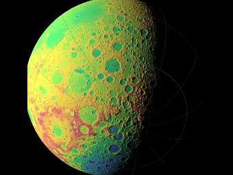Астрономи съставиха най-точната карта на Луната
