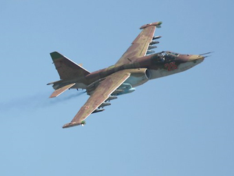Катастрофирал азербайджански щурмови самолет Су-25