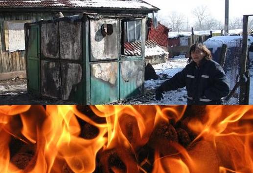 Пожар обгори детенце в метален павилион