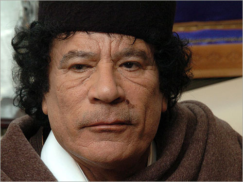 Студена пот облива Кадафи заради новите протести днес