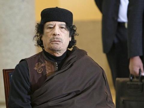 ХИВ изнудването на Кадафи