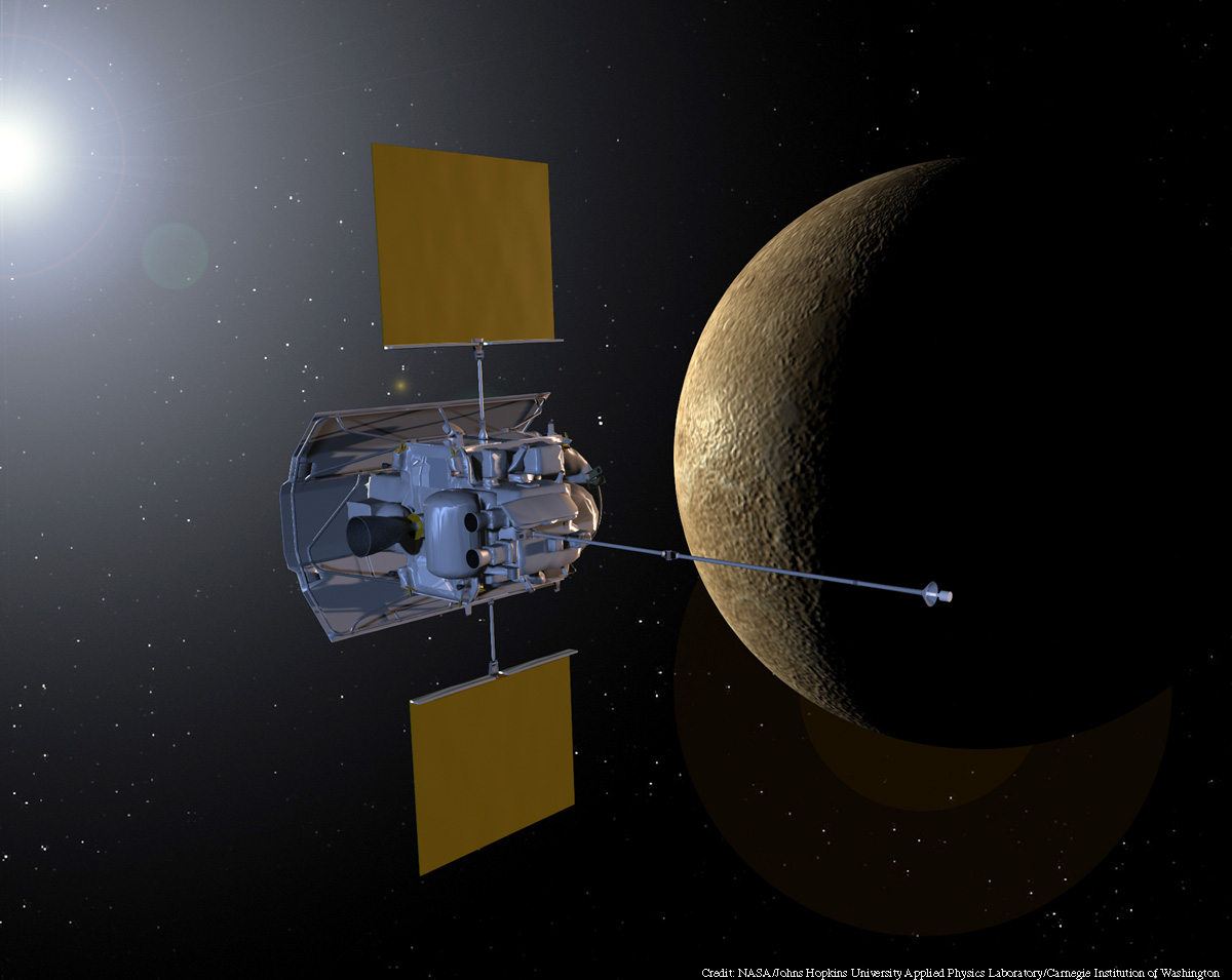 За пръв път в историята: станция в орбитата на Меркурий
