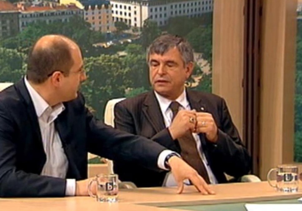 Софиянски и Прошков се хванаха за гушите в студиото на bTV