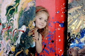4-годишна художничка сравнявана с Пикасо