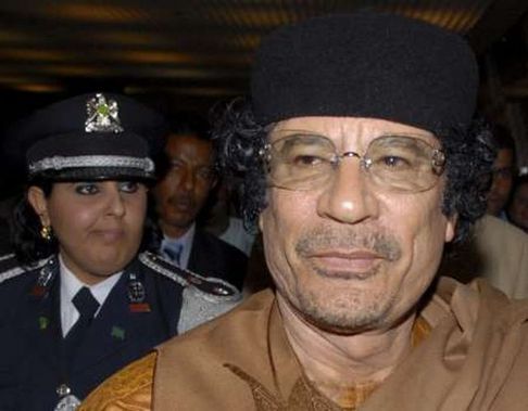Къде се скри Кадафи ?