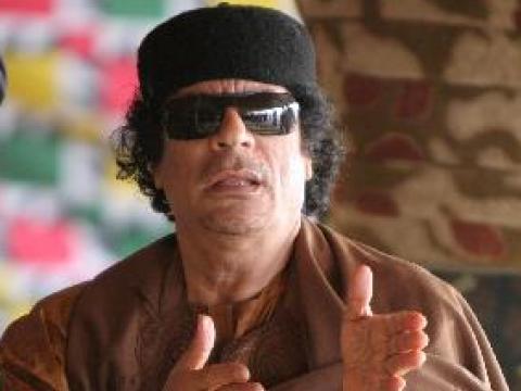 Главорез на Кадафи избягал в България