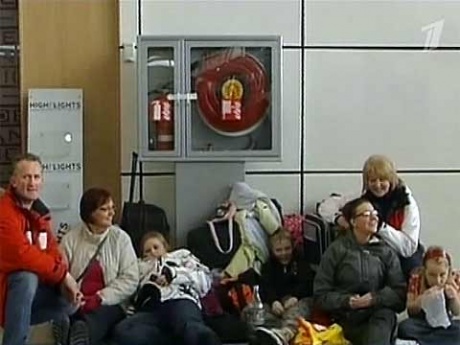 Руската телевизия показа блокираните туристи в Бургас