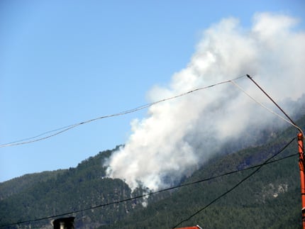 Нови пожари в Балкана - този път край Троян