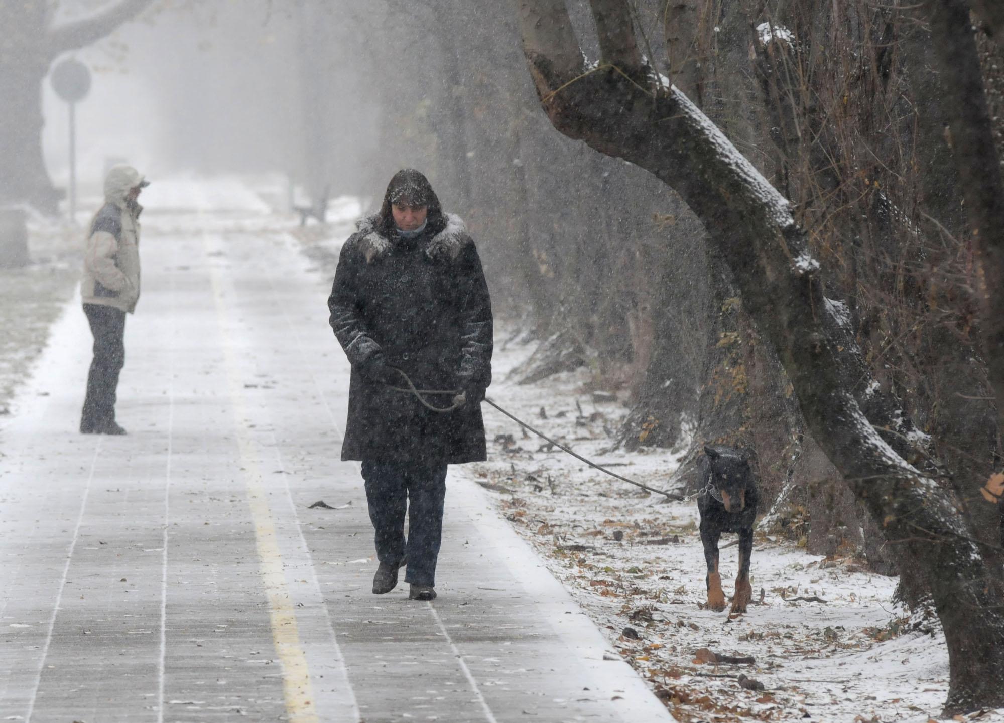 София най-студена в цяла Европа