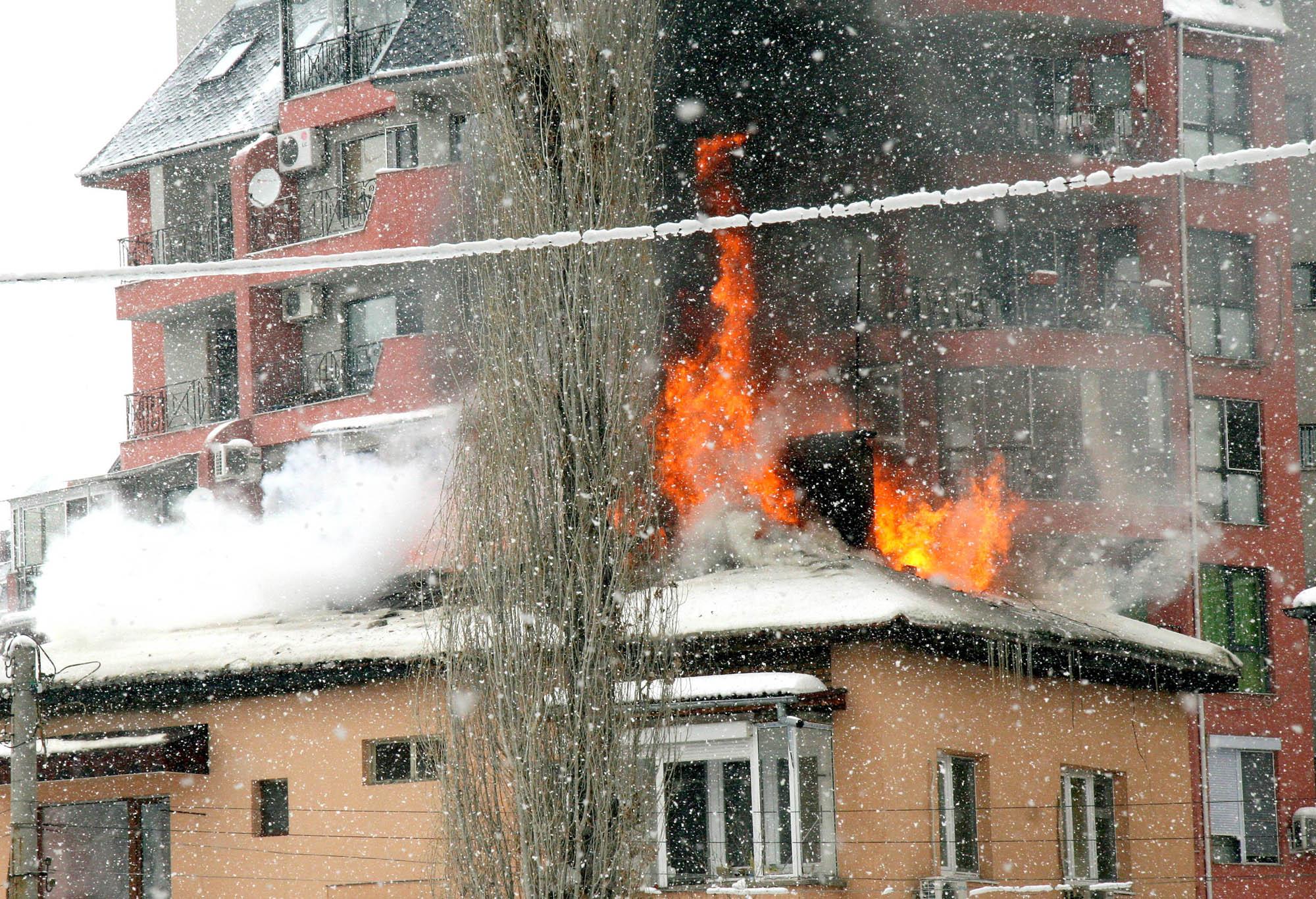 Огнен ад в Пловдив