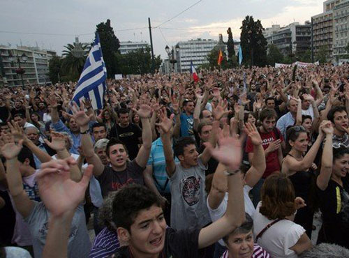 Над 7000 гърци излязоха на протест 