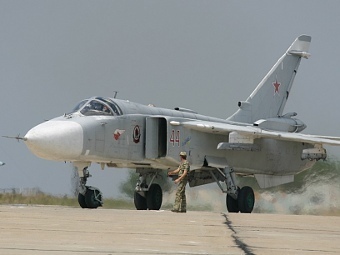 В Русия се разби бомбардировач Су-24