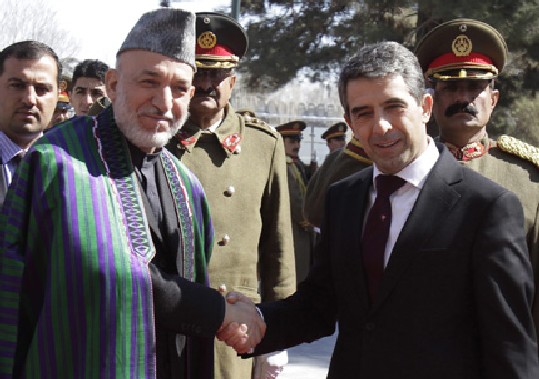 Президентът Плевнелиев изненадващо в Кабул
