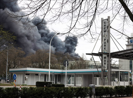 Взриви се химически завод в Германия