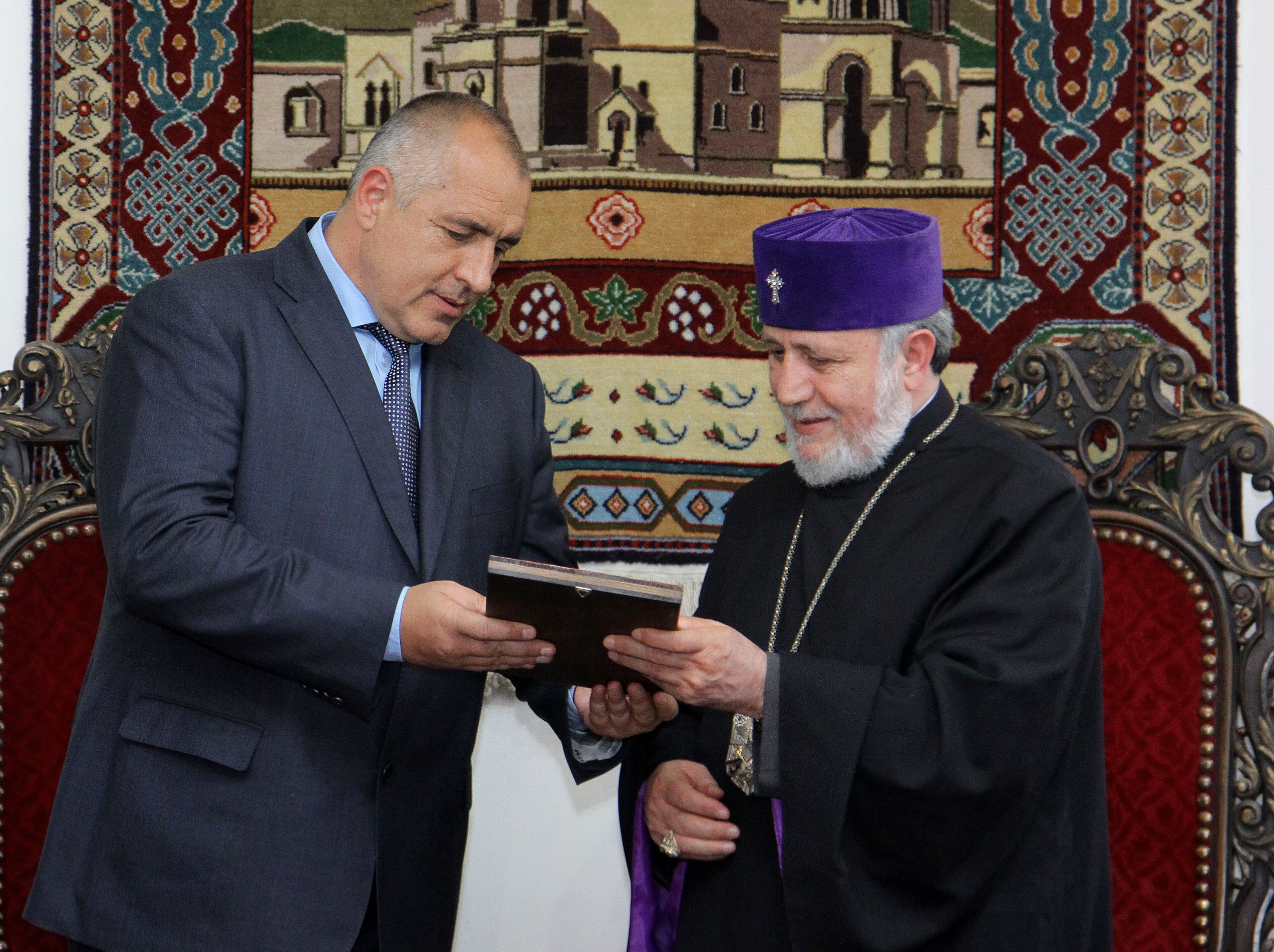 Борисов се срещна с президента на Армения