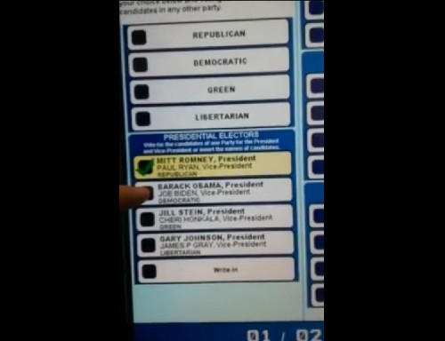Отново скандал: Машина за гласуване в Пенсилвания дава гласовете за Обама на Ромни 