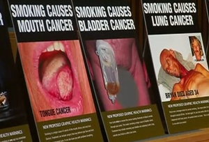 Австралия стряска пушачите с ужасяващи цигарени кутии