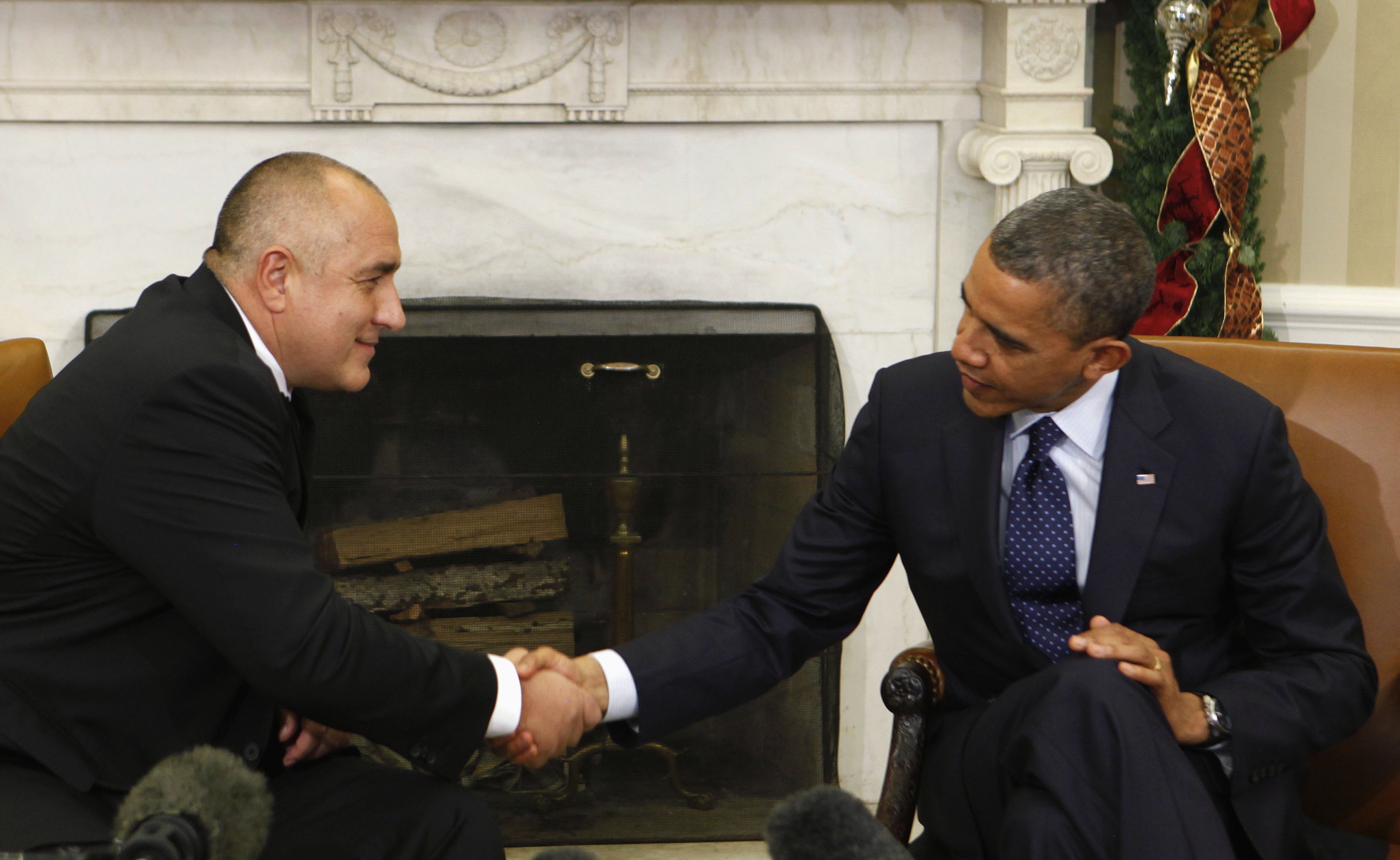 Обама: Внимавайте с Бойко Борисов, има черен колан!
