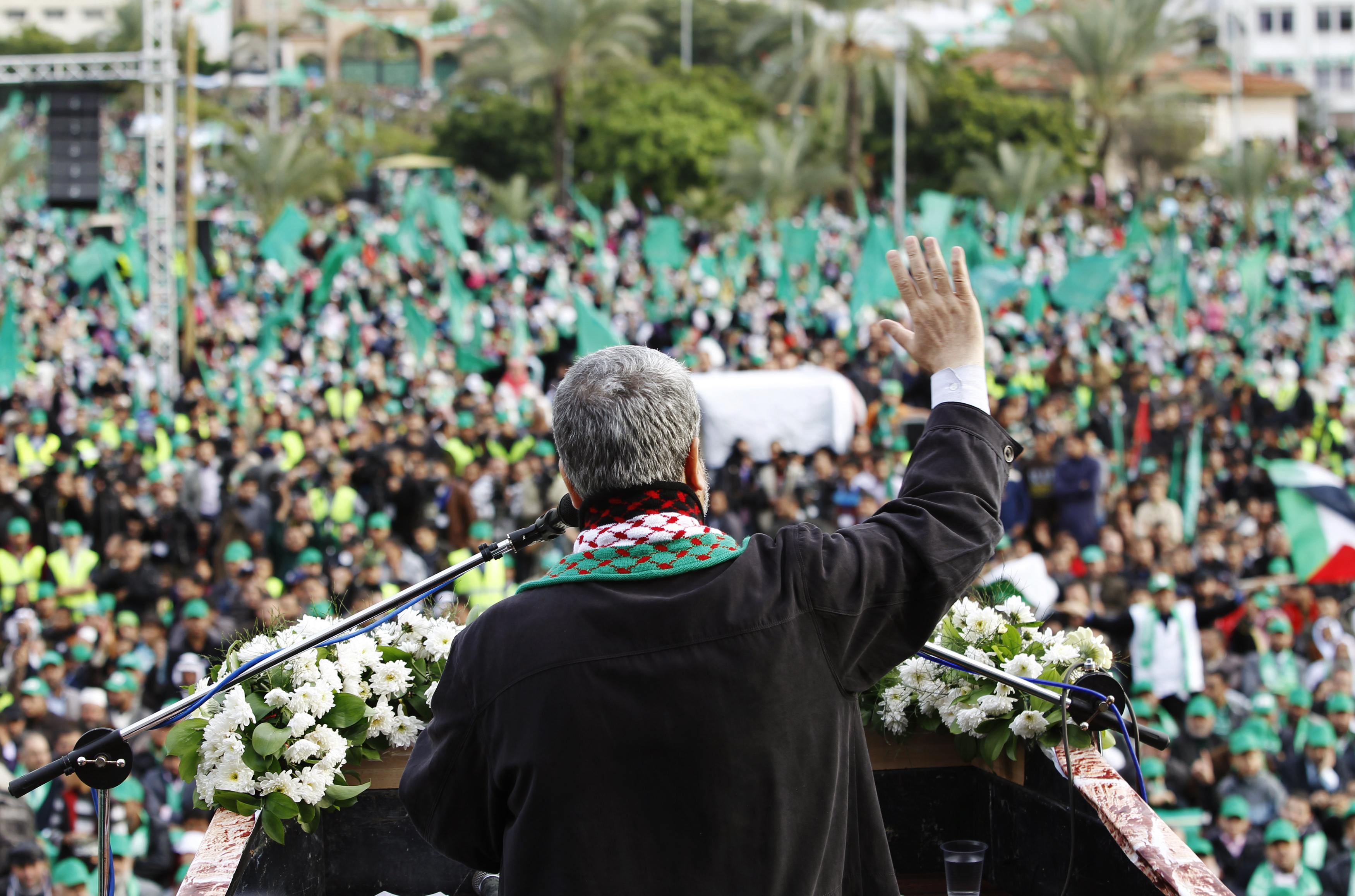 “Хамас” празнува рожден ден с визита на лидера си в изгнание в Палестина