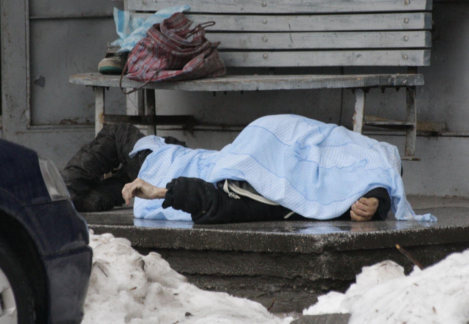 Несретник умря от студ, намериха го на улицата