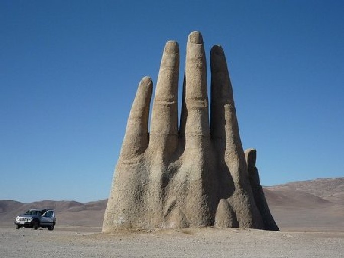 Вижте Ръката на пустинята в Атакама (ВИДЕО)