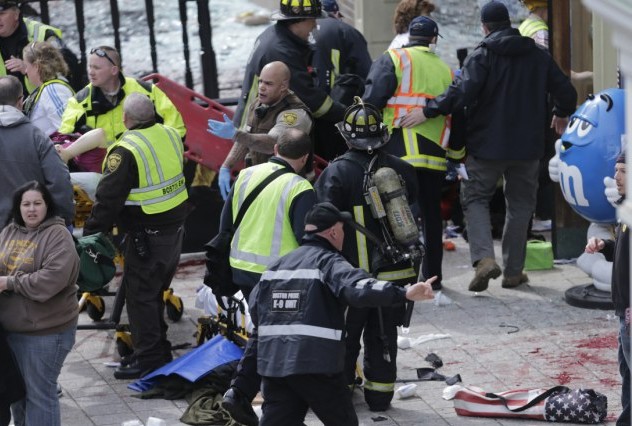 Бомбите в Бостън са били пълни с гилзи от пушка (ВИДЕО)