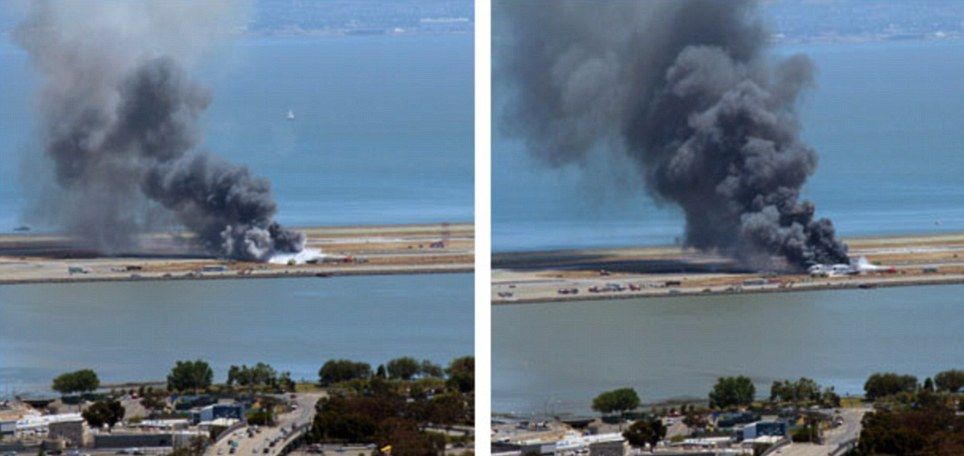 Очевидец е заснел страшната катастрофа в Сан Франциско 