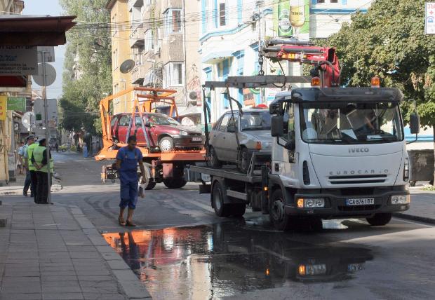 Вижте графика на миенето на улиците в София