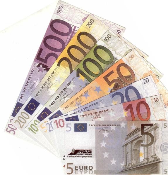 Фалшивите евро банкноти се увеличават