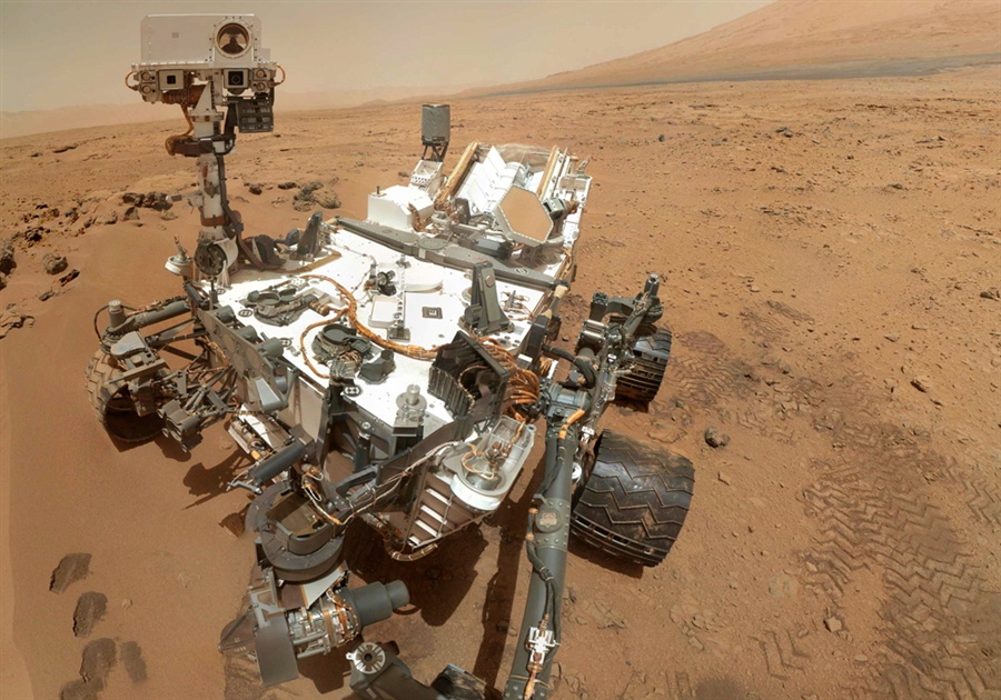 Марсоходът Curiosity пропя (ВИДЕО)