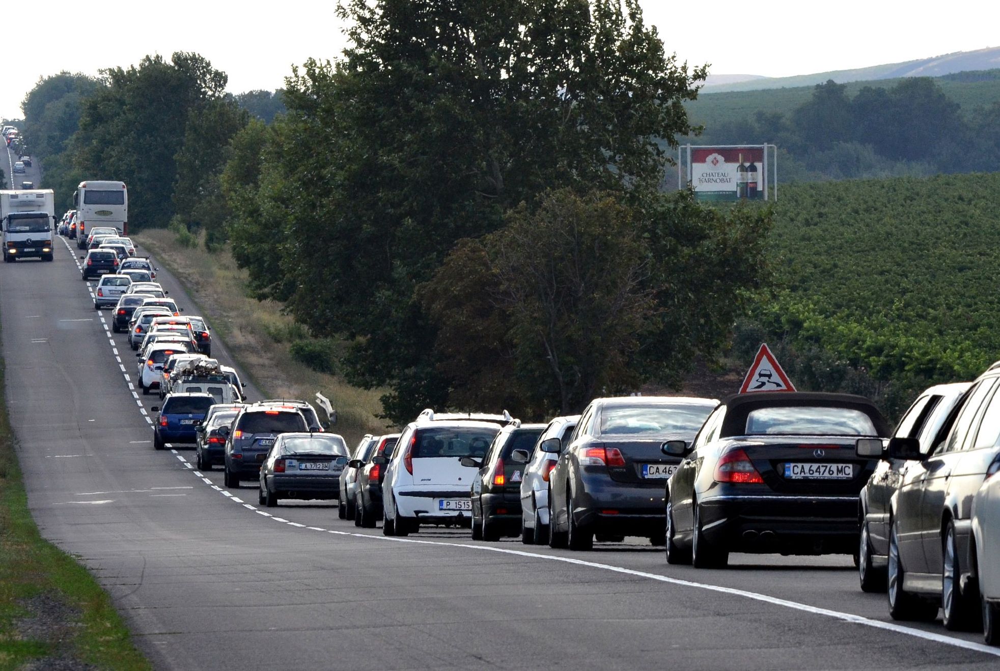 Отново кошмарен трафик в Бургас