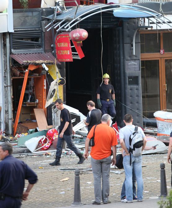Взривът в китайския ресторант е нанесъл щети на театър &quot;Българска армия&quot;