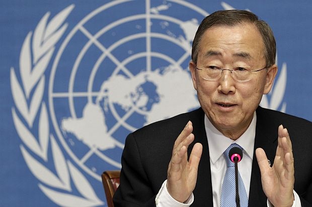 Бан Ки Мун: ООН да контролира химическото оръжие на Сирия
