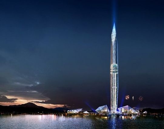 Южна Корея строи първия в света невидим небостъргач 