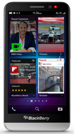 BlackBerry - Z30 прави своя дебют