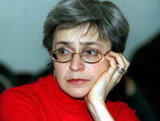 Политковская била подложена на фалшива екзекуция 6 години преди да я убият