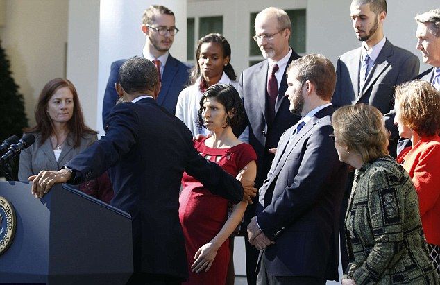 Барак Обама почти уби бременна с думи (ВИДЕО)