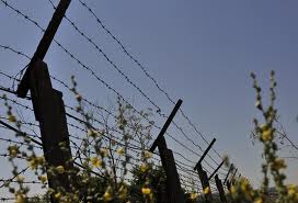 Войници опъват телена ограда по границата с Турция