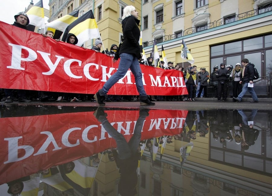 Десетки хиляди националисти се събират за &quot;Руски марш&quot; срещу ислямистите в Москва