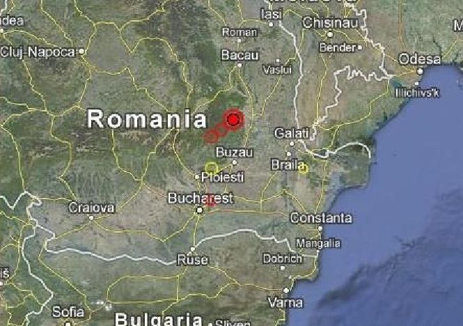 Мощно земетресение ни удря от Румъния?